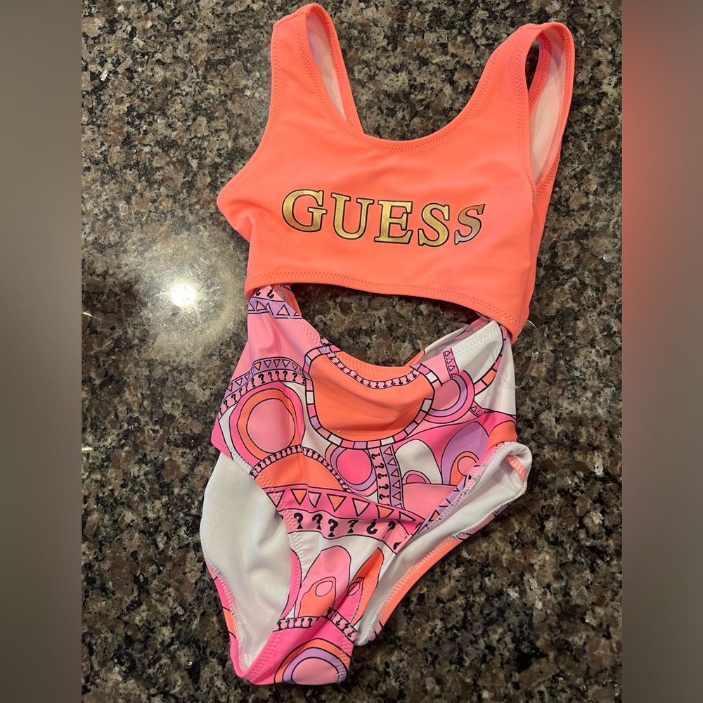NWOT Guess Kids Monokini Swimsuit
